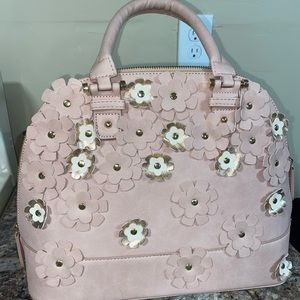 Pink Purse with Flower detailing
